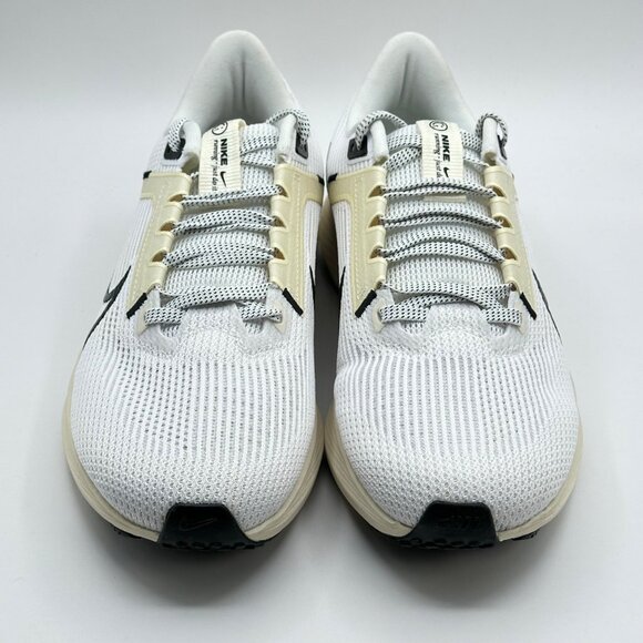Women Nike Pegasus 40 White Coconut Milk Black DV3854-100 Women: Sz 10/Men: 8.5 - Picture 3 of 12
